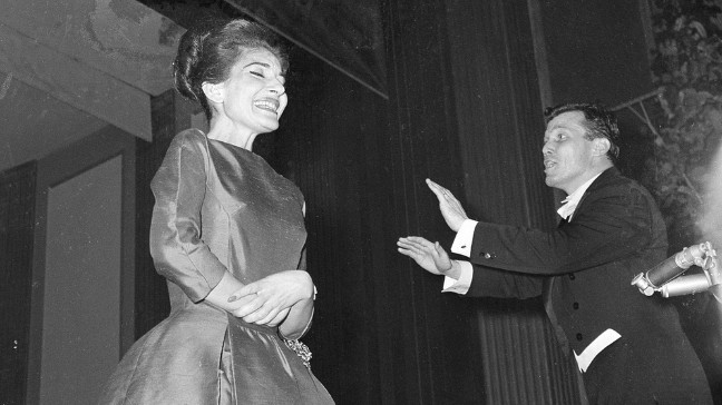 MARIA CALLAS VISTA PER GEORGE PRÊTRE