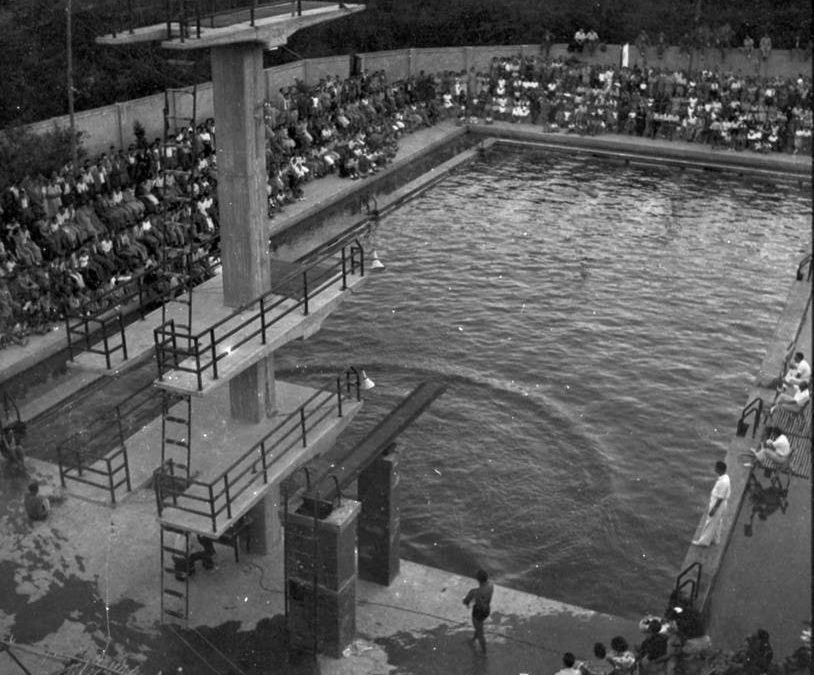 LA PISCINA MUNICIPAL L’ESTIU DE 1950 I DE 1951